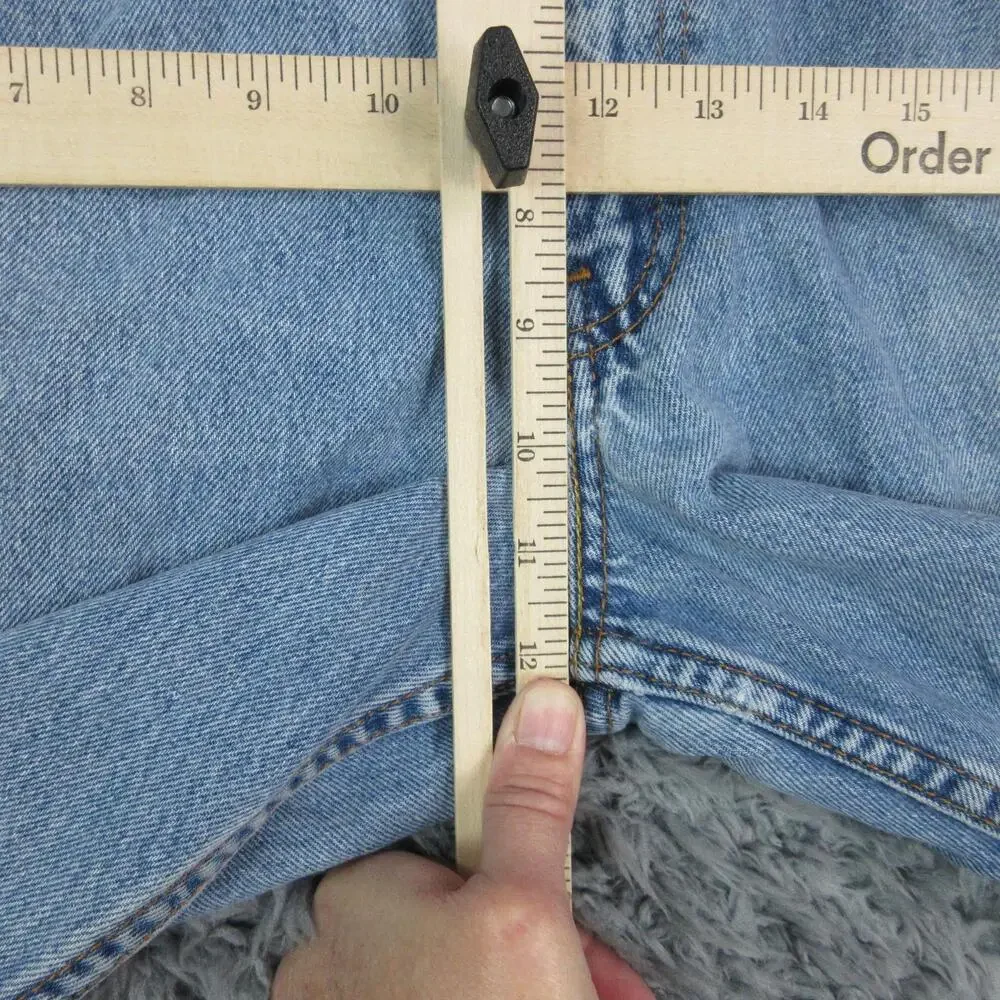 Levi's 550 Jeans Mens 36x32 Blue Relaxed Fit Tapered Leg Denim Pants 35x30.5*